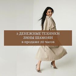 3 денежные техники Зина Шамоян
