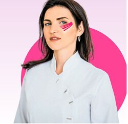 Остановите время с помощью техники тейпирования лица Наталья Чичук