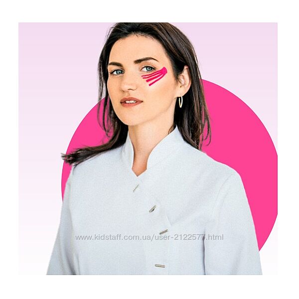 Остановите время с помощью техники тейпирования лица Наталья Чичук