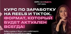 Арина Алекс Курс по заработку на Reels и TikTok Заработок на своем блоге