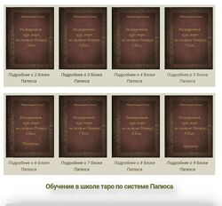 Ольга Мананикова Обучение по системе Папюса 1-9 блок Полное обучение