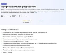 Илья Фофанов Stepik Профессия Python-разработчик 2024