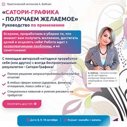 Анна Бойчак Сатори-графика - Получаем желаемое. Тариф В потоке 2024