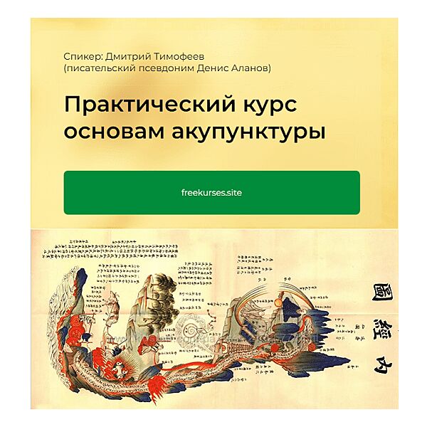 Дмитрий Тимофеев  Практический курс основам акупунктуры. Модуль 2 2024