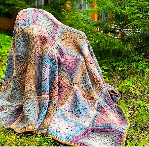 Ольга Ковалевская Плед Изразец. 3 Мастер-класса 2024