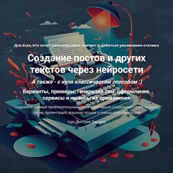 Дмитрий Зверев Курс созданию постов и иного контента через нейросети 2024