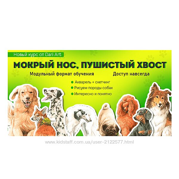 Дарья Долгополова Мокрый нос, пушистый хвост 2024 Dari Art