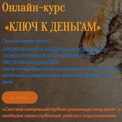 Лилия Четверикова Ключ к деньгам