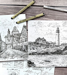 Анастасия Агеева  Базовый курс графики. Основы Marker School 2024