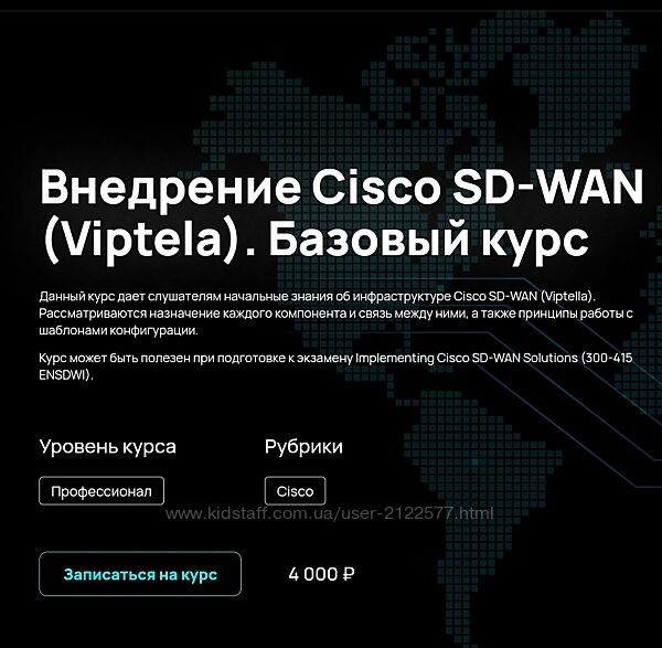 Алексей Гусев Внедрение Cisco SD-WAN Viptela . Базовый курс NFE 2024