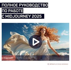 Антон Мартынов Полное руководство по работе с Midjourney 2025 liveclasses