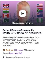 Rupert Walsh Идеальная грамматика английского языка для каждого уровня A1C2