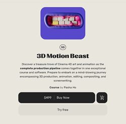 Motion Design School 3D Motion Beast 2024