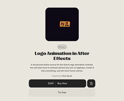 Motion Design School Logo Animation in After Effects Полный курс
