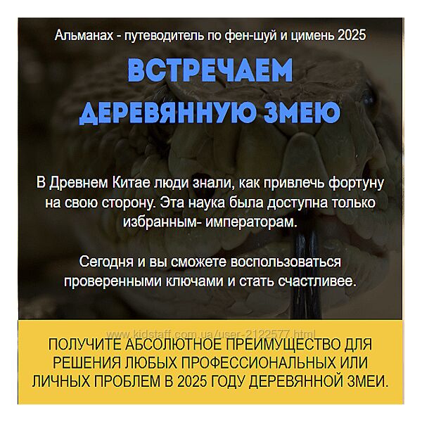 Нинель Смолина Альманах путеводитель по фен-шуй и цимень 2025 Тариф VIP