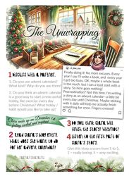 Елена Сарнавская Адвент 2024. The Unwrapping A2 B2