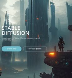 Applicata Stable Diffusion в архитектурной визуализации 2024