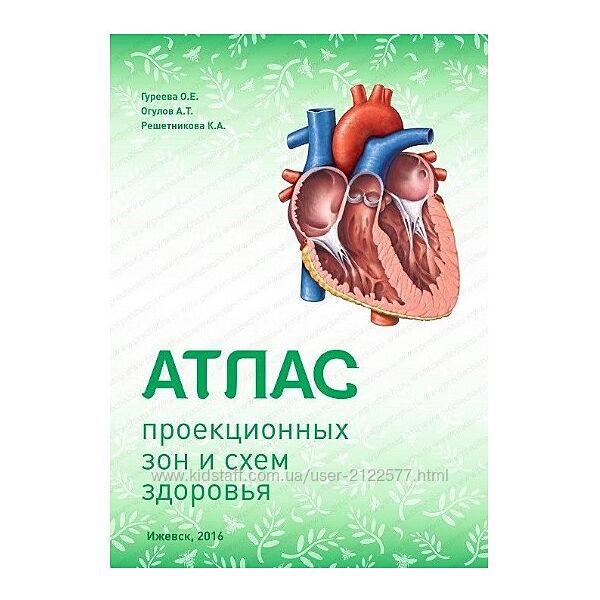 Атлас проекционных зон и схем здоровья Александр Огулов, Ксения Решетникова