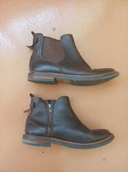 Черевики на хлопчика Zara з натуральної шкіри 34 розміру