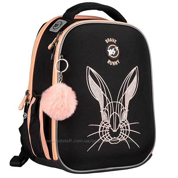Рюкзак шкільний каркасний Yes Brave Bunny H-100