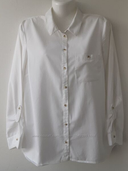 Біла базова сорочка Dorothy Perkins 44-46 100бавовна