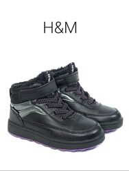 Зимние детские ботинки хайтопы H&M