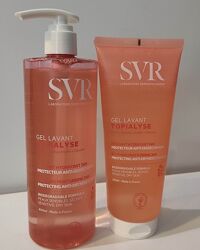 SVR Topialyse очищуючий гель для обличчя та тіла сухої, чутливої шкіри 