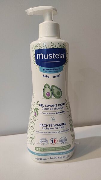 Mustela gel lavant дитячий гель для купання Мустела 