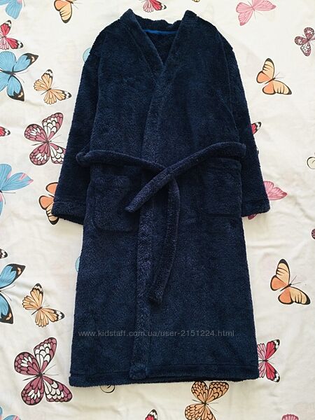 13-14 рок. 164 зріст Marks&Spencer махровий , флісовий халат банний, теплий