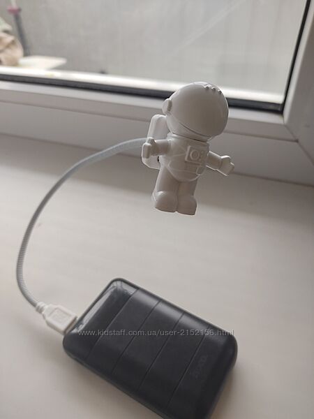 USB лампа Астронавт, світильник для ноутбука 
