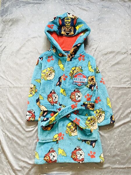2-3 р. 92-98 зріст George пухнастий махровий халат Щенячий Патруль з капюшо
