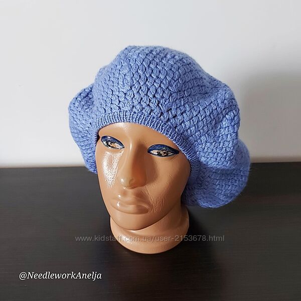 Берет в&acuteязаний жіночий