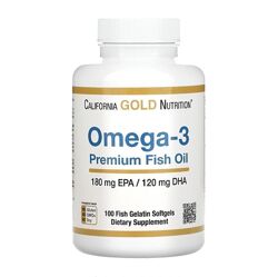 Омега 3 Omega 3 California Gold Nutrition