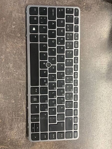 Клавіатура для ноутбука HP EliteBook 840 850 G1 840 G2 з підсвічуванням