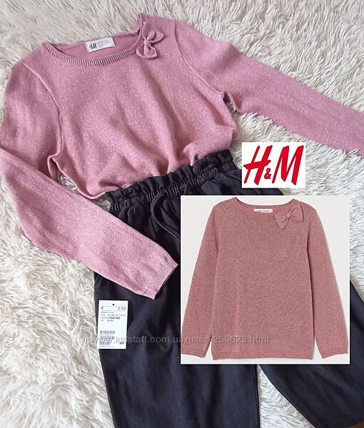 Бавовняний светр джемпер H&M тонкої в&acuteязки