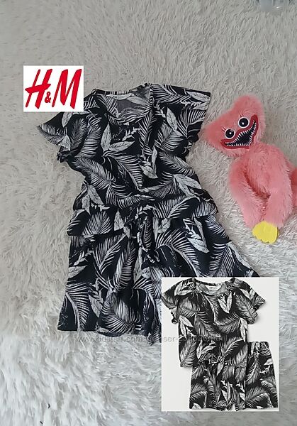 H&M Літній костюм комплект з шортами