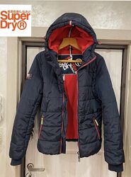 Куртка SUPERDRY Men&acutes Polar Sports Puffer Jacket, Blue Navy/Red26S, M/