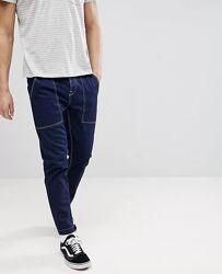 Джинси asos tapered jeans in cotton w36 оригінал нові