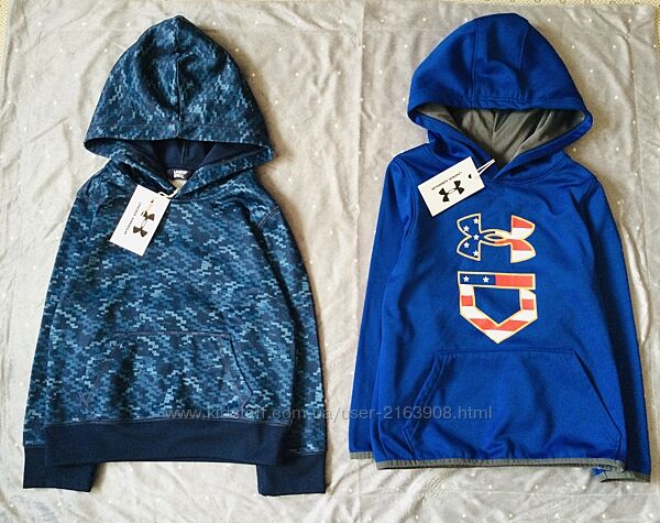 4-5 рок. Under Armor професійне утеплене Худі. Толстовка. На флісі. якісна.