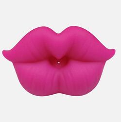 Силіконова соска-пустушка ортодонтична губки для новонароджених Фуксія