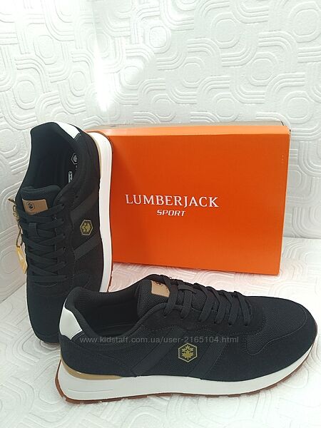 Кроссовки Lumberjack 44 черные мужские