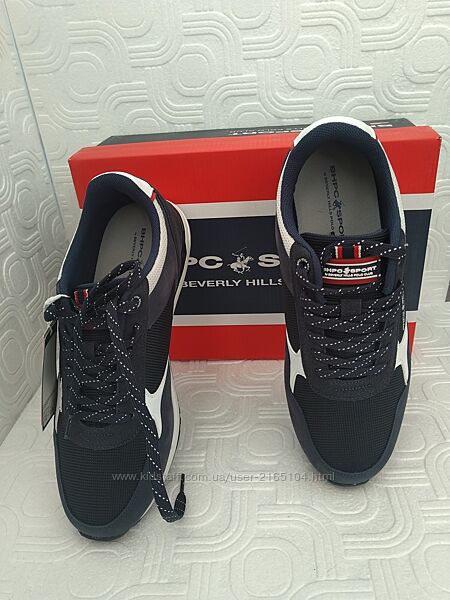 Кроссовки Beverly hills polo club 42р синие