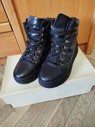 Зимові шкіряні черевики