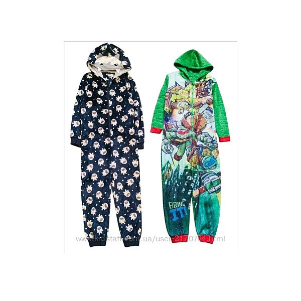 7-8 рок George, Hullalaloo Флісовий кігурумі, піжама Єтті, Черепаха Ніндзя