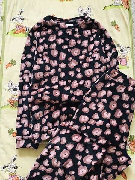 11-12 рок, 146-152 зріст Next. Disney велюрова та флісова піжама з анімаліс