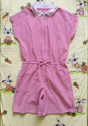 7-8 рок. 122-128 зріст George Комбінезон. Ромпер натуральний, 100 cotton. 