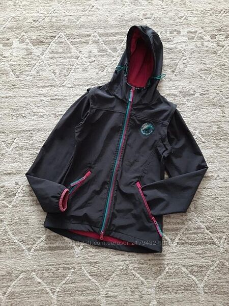12 рок. , 152 зріст Speeds Куртка-вітровка жилет на мембрані 2 в 1. непродув