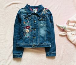 12 рок. Mantaray. Джинсовка, утеплений піджак на тонкому синтепоні. Крута д