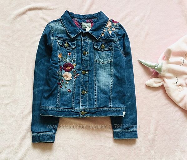 12 рок. Mantaray. Джинсовка, утеплений піджак на тонкому синтепоні. Крута д