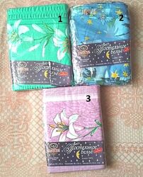 Новые в упаковке двойные комплекты постельного белья ситец 100 хлопок